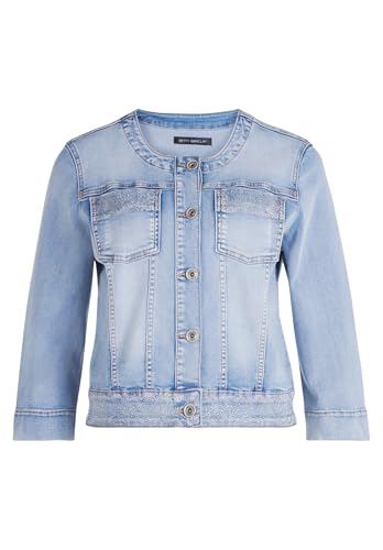 Betty Barclay Damen Jeansjacke mit 3/4 Arm 44, Light Blue Denim Betty Barclay Damen Jeansjacke mit 3/4 Arm 44, Light Blue Denim von Betty Barclay