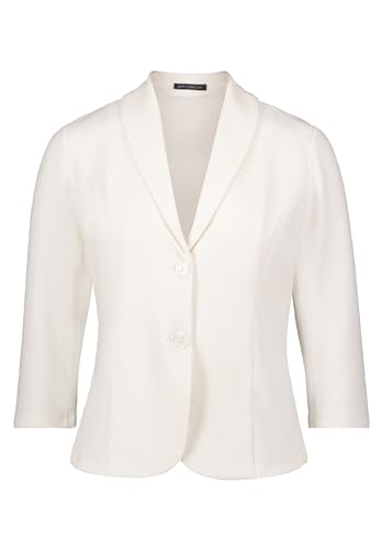 Betty Barclay Damen Jerseyjacke mit Knöpfen Rohweiß,42 Betty Barclay Damen Jerseyjacke mit Knöpfen Rohweiß,42 von Betty Barclay