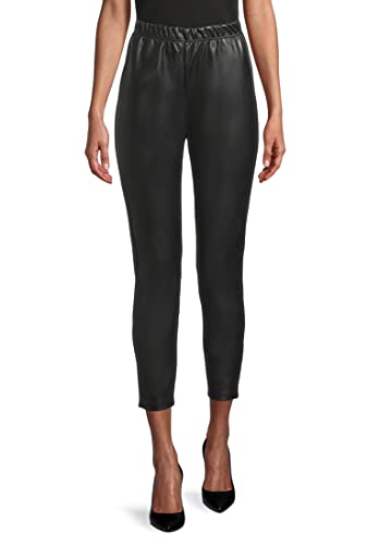 Betty Barclay Damen Kunstleder-Leggings mit Gummizug Schwarz,42 von Betty Barclay