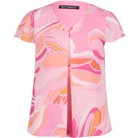 Betty Barclay Damen Kurzarm Bluse pink rose print 38 von Betty Barclay