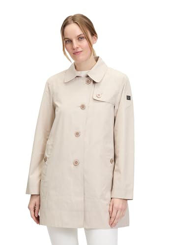 Betty Barclay Damen Kurzmantel mit Taschen 40, beige von Betty Barclay