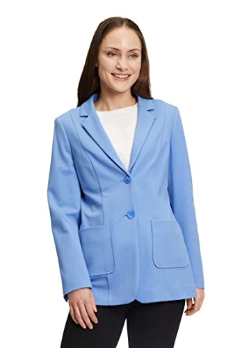 Betty Barclay Damen Longblazer Langarm Meer blau,38 von Betty Barclay