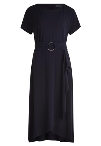 Betty Barclay Damen Midikleid mit Volant 42, dunkelblau Betty Barclay Damen Midikleid mit Volant 42, dunkelblau von Betty Barclay