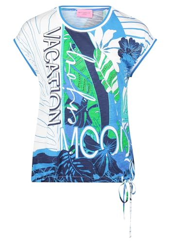 Betty Barclay Damen Printshirt mit Tunnelzug 42, Blau/Weiß Betty Barclay Damen Printshirt mit Tunnelzug 42, Blau/Weiß von Betty Barclay