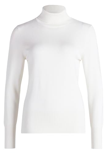 Betty Barclay Damen Rollkragenpullover Langarm Rohweiß,44 von Betty Barclay