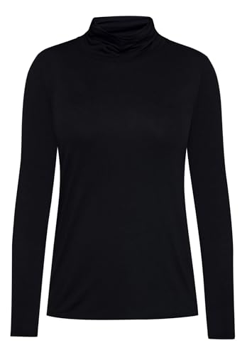 Betty Barclay Damen Rollkragenshirt Langarm Schwarz,40 von Betty Barclay