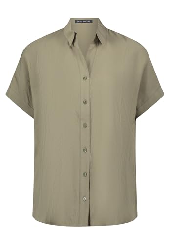 Betty Barclay Damen Schlupfbluse mit Kragen 44, Dusty Olive Betty Barclay Damen Schlupfbluse mit Kragen 44, Dusty Olive von Betty Barclay