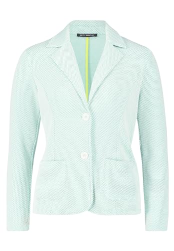Betty Barclay Damen Shirtblazer mit aufgesetzten Taschen Green/Cream,42 Betty Barclay Damen Shirtblazer mit aufgesetzten Taschen Green/Cream,42 von Betty Barclay