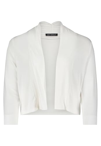 Betty Barclay Damen Shirtjacke mit 3/4 Arm 48, Rohweiß von Betty Barclay