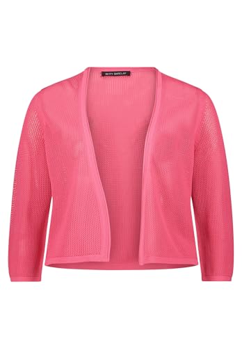 Betty Barclay Damen Sommer-Strickjacke mit 3/4 Arm Pink Flambé,46 von Betty Barclay