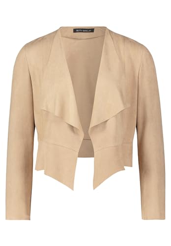 Betty Barclay Damen Sommerjacke ohne Verschluss Golden Camel,38 von Betty Barclay