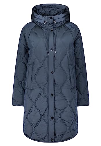 Betty Barclay Damen Steppjacke mit Kapuze Dress Blues,40 von Betty Barclay