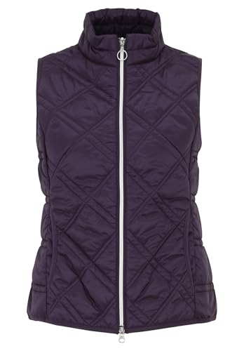 Betty Barclay Damen Steppweste mit Reißverschluss Sweet Plum,42 von Betty Barclay