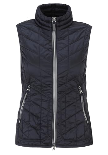 Betty Barclay Damen Steppweste mit Stehkragen Dunkelblau,36 von Betty Barclay