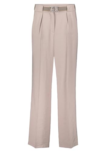 Betty Barclay Damen Stoffhose unifarben 48, Powder Pearl von Betty Barclay