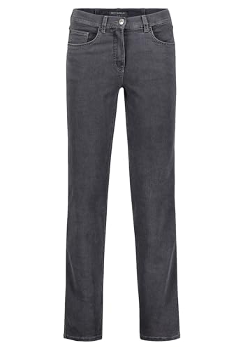 Betty Barclay Damen Stretch-Hose mit elastischem Bund 42, Grey Denim von Betty Barclay