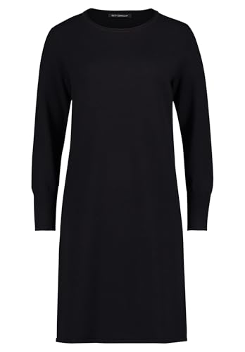 Betty Barclay Damen Strickkleid mit Rundhalsausschnitt 42, Schwarz von Betty Barclay