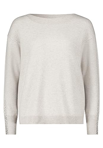 Betty Barclay Damen Strickpullover Langarm Beige,46 von Betty Barclay