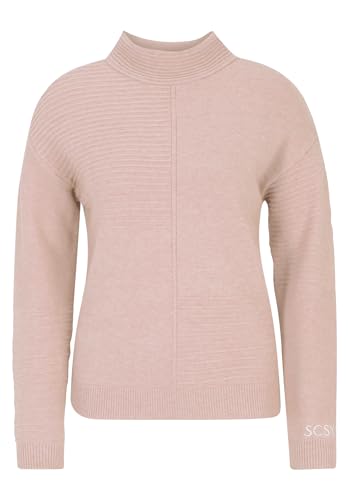 Betty Barclay Damen Strickpullover mit Strickdetails Pale Mauve Melange,44 von Betty Barclay