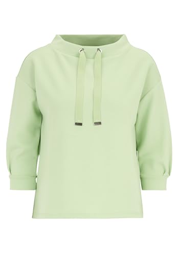 Betty Barclay Damen Sweatshirt mit Kragen Jade Lime,38 von Betty Barclay