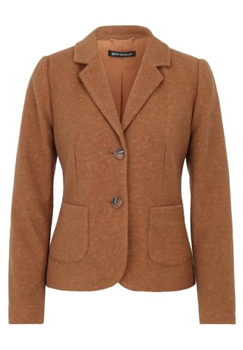 Betty Barclay Damen Wollblazer mit aufgesetzten Taschen 48, Thrush von Betty Barclay