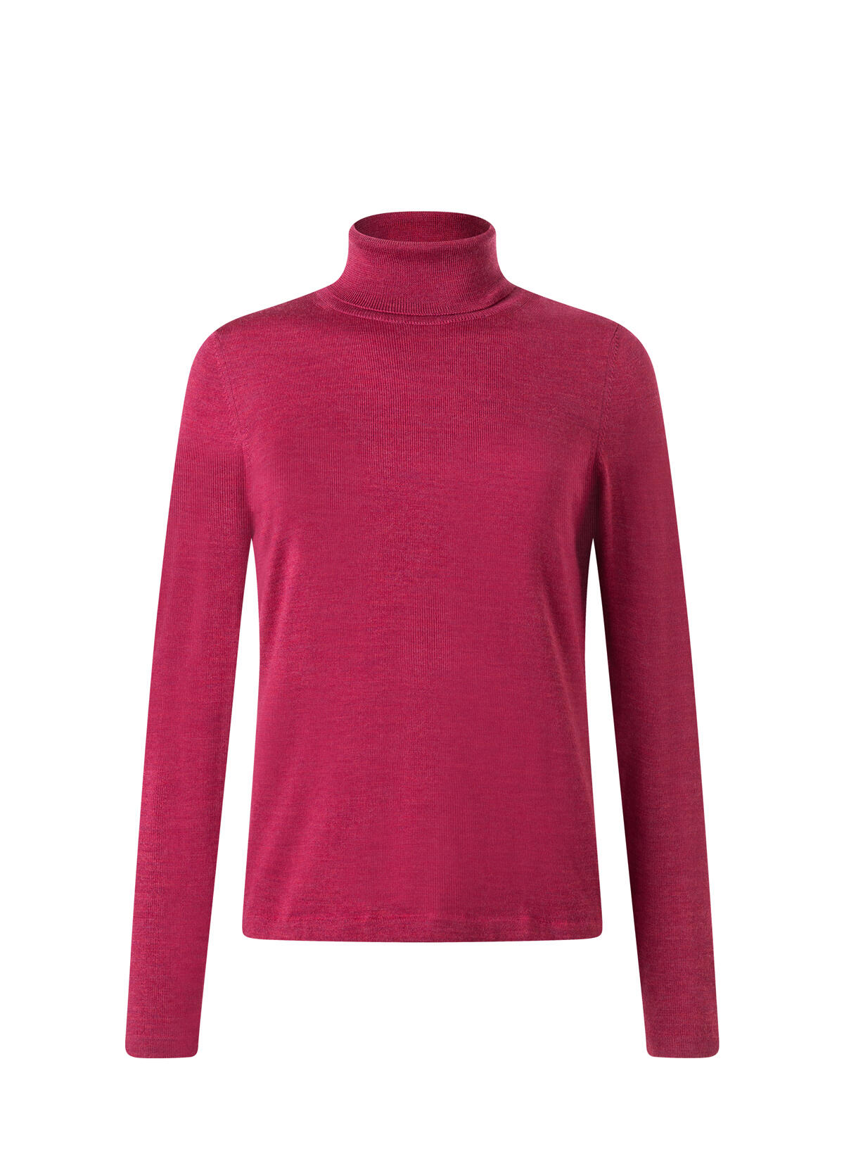 MAERZ Muenchen - Pullover Rollkragen 1/1 Arm bright bordeaux - Gr. - 38 von MAERZ Muenchen
