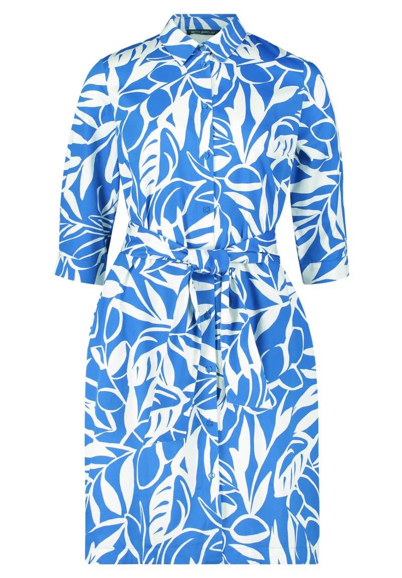Betty Barclay - Hemdblusenkleid blau/weiß - Gr. - 40 von Betty Barclay
