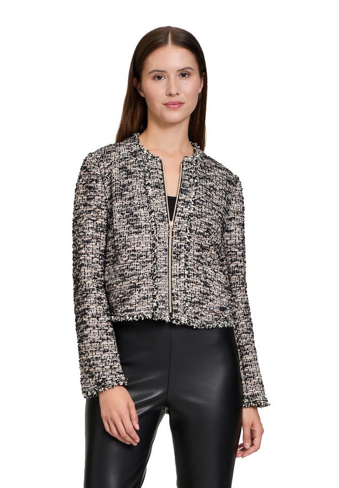 Betty Barclay Jackenblazer Damen Blazer-Jacke mit Fransen Material von Betty Barclay