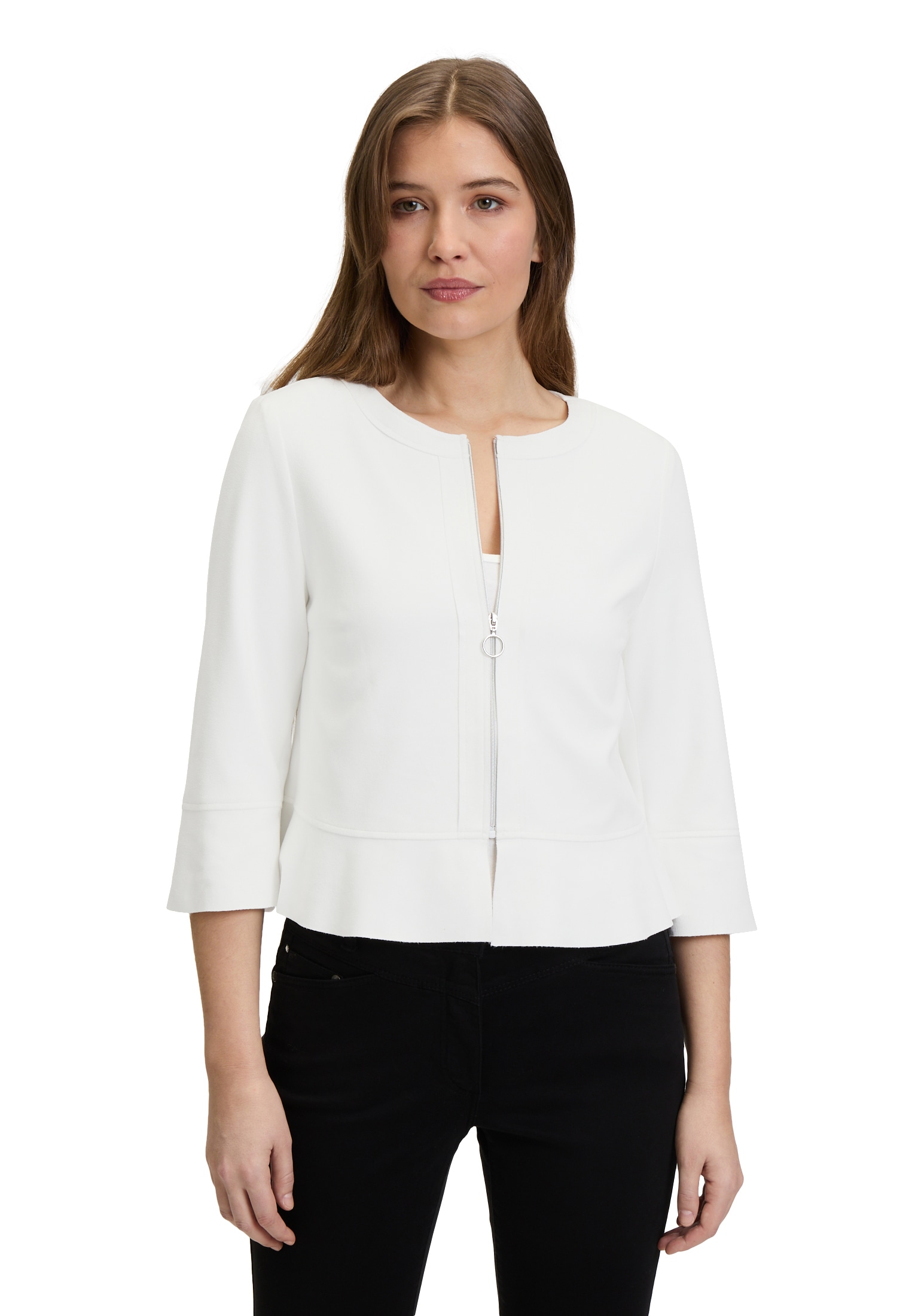 Betty Barclay Jackenblazer "Betty Barclay Damen Sommerjacke mit 3/4 Arm", Material von Betty Barclay