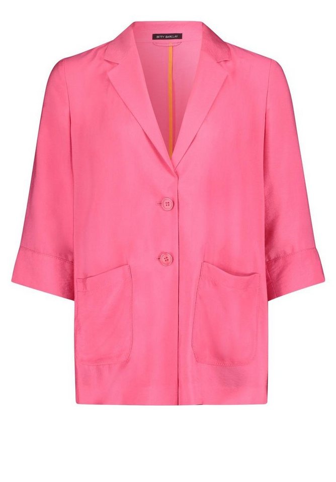 Betty Barclay Jackenblazer Blazer Lang Einreiher 1/2 Arm, Pink Flambé von Betty Barclay