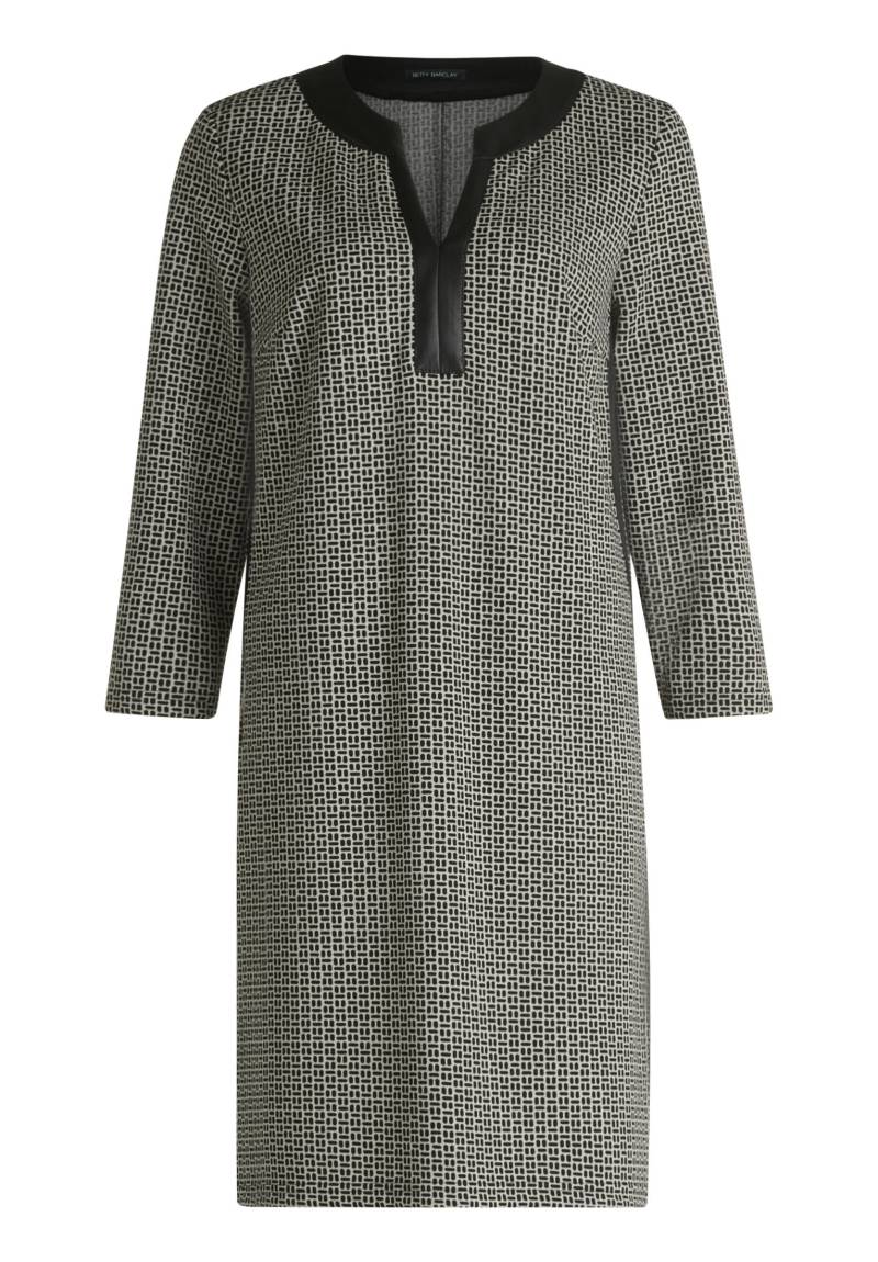 Betty Barclay - Jerseykleid weiß/schwarz - Gr. - 48 von Betty Barclay