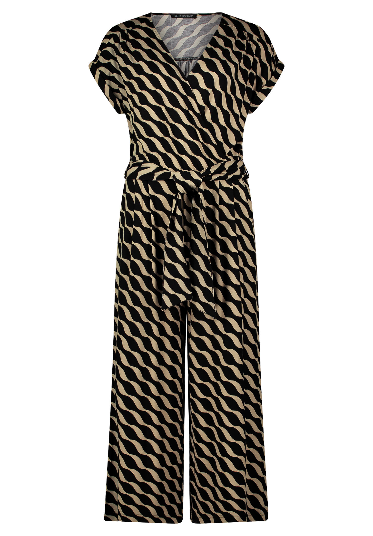 Betty Barclay - Jumpsuit black/khaki - Gr. - 48 von Betty Barclay