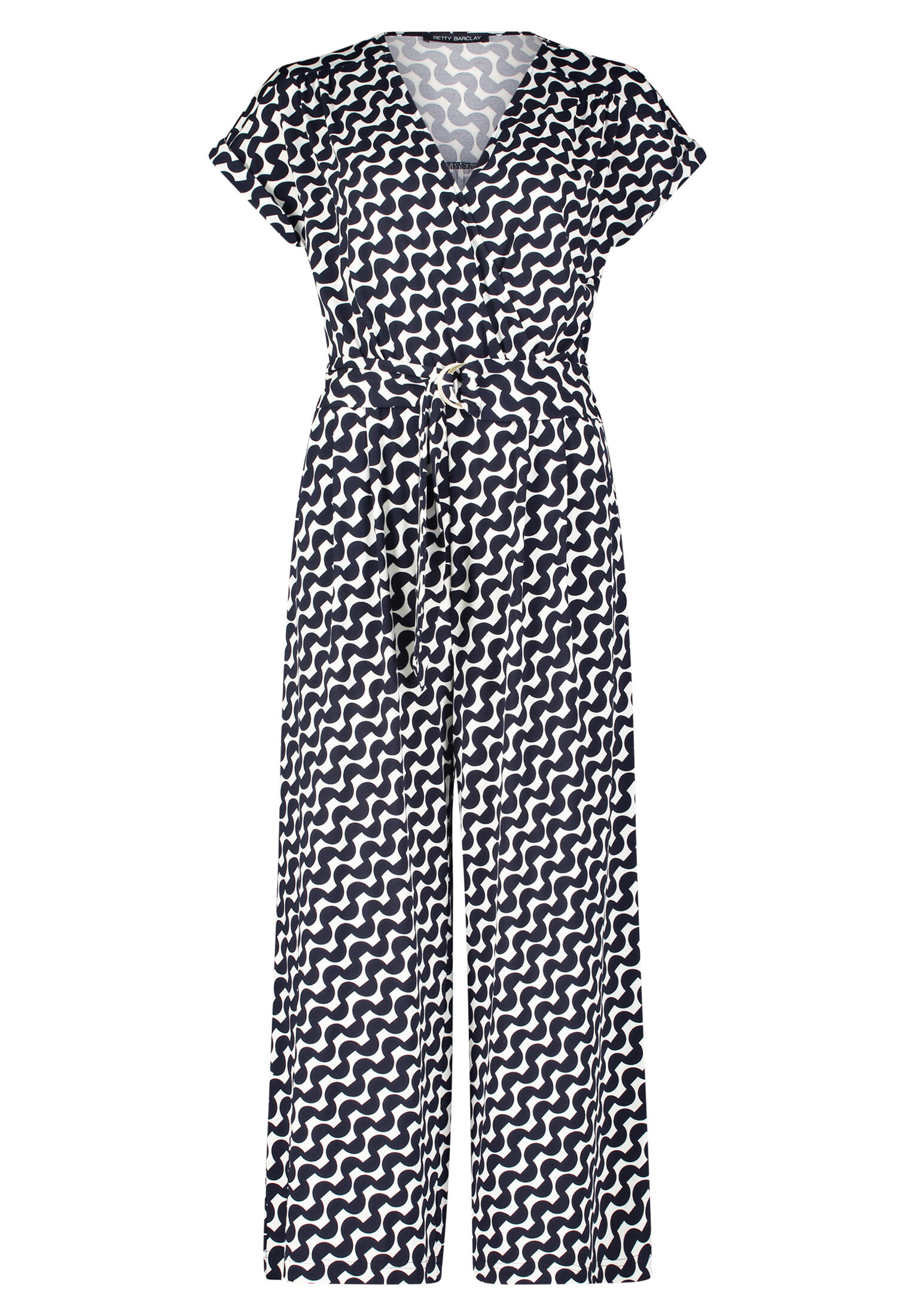 Betty Barclay - Jumpsuit dunkelblau/weiß - Gr. - 42 von Betty Barclay