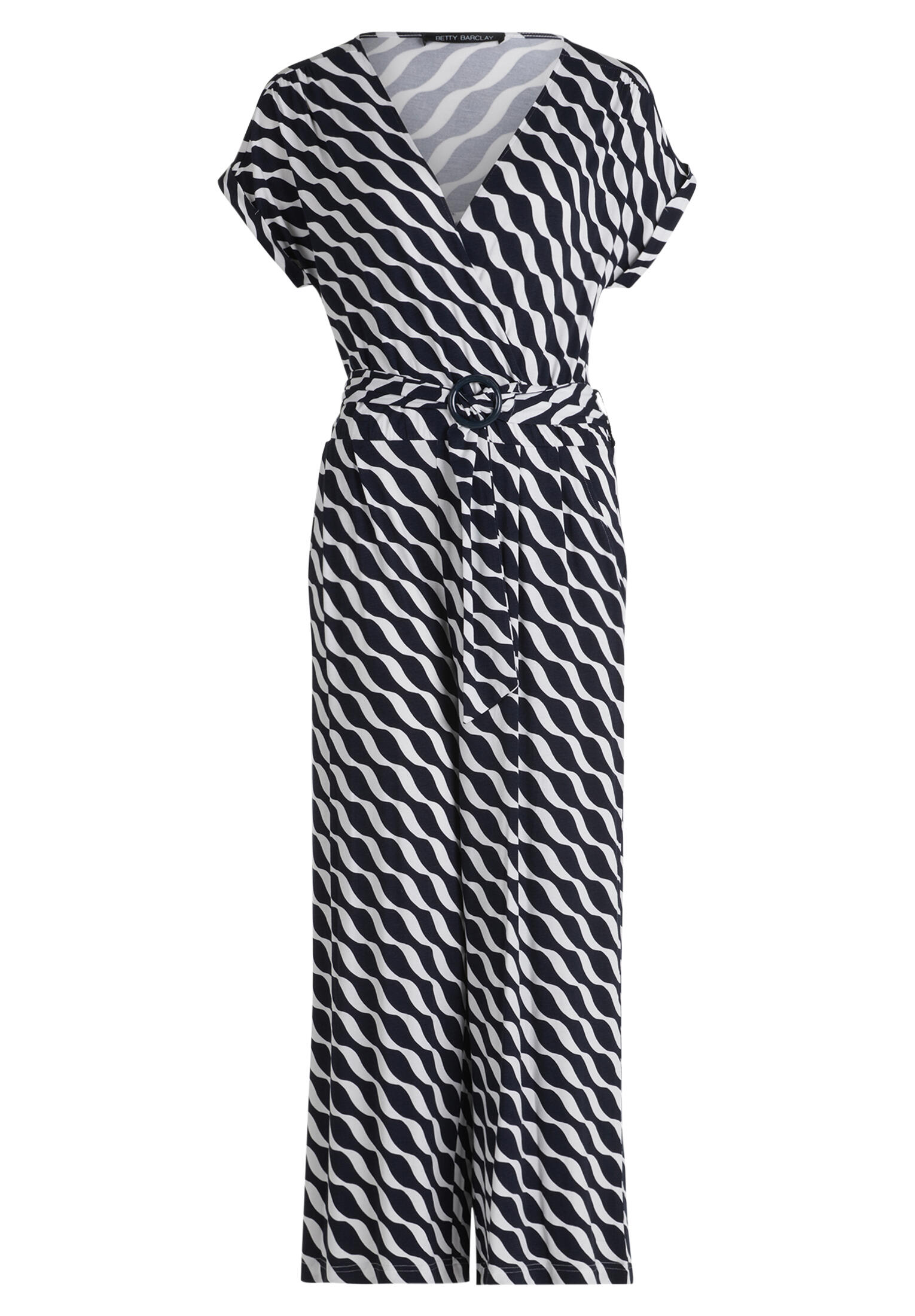 Betty Barclay - Jumpsuit dunkelblau/weiß - Gr. - 44 von Betty Barclay