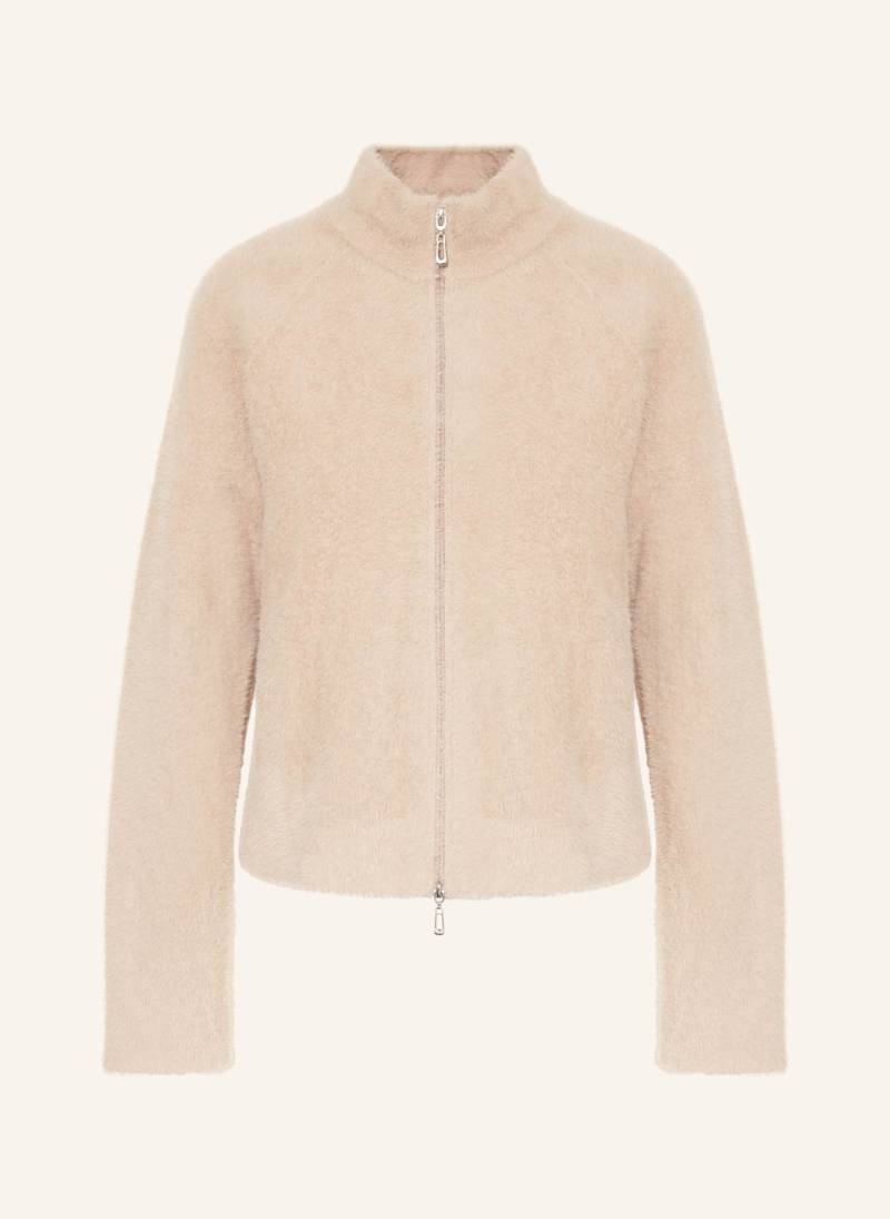 Betty Barclay Kunstfell-Overjacket beige von Betty Barclay