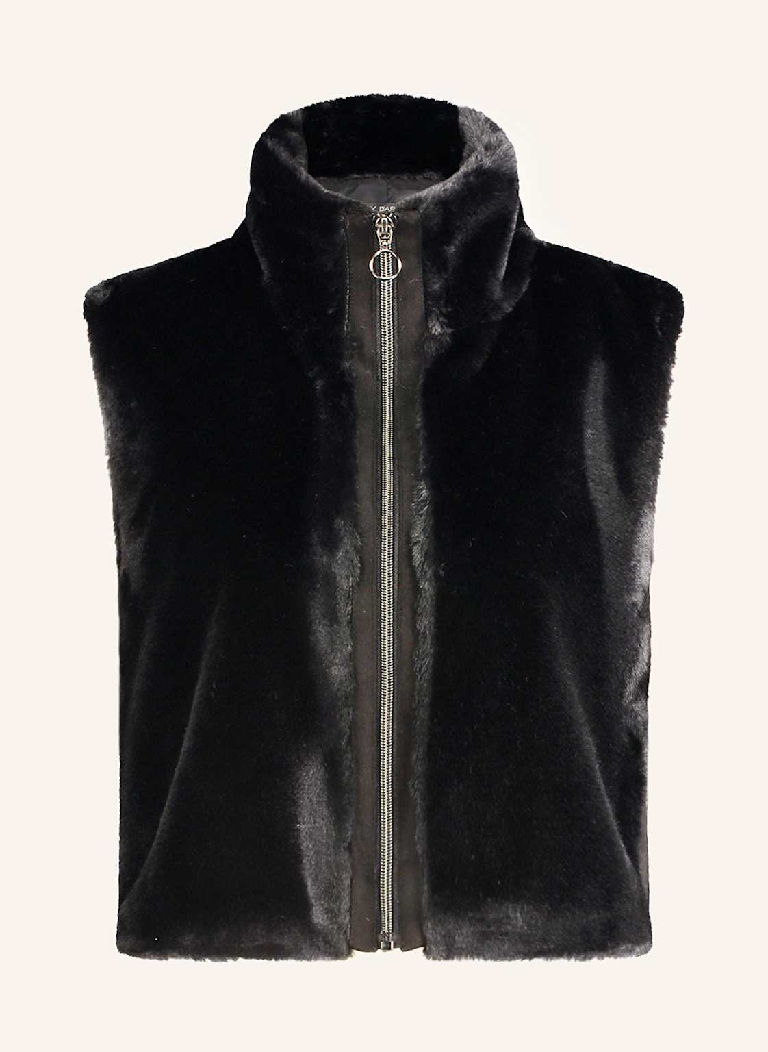 Betty Barclay Kunstfell-Weste schwarz von Betty Barclay