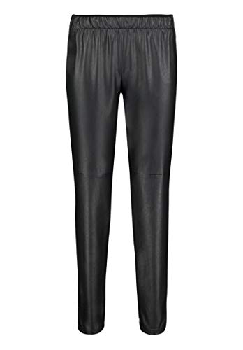 Betty Barclay Kunstleder-Leggings Schwarz, 44 Damen von Betty Barclay