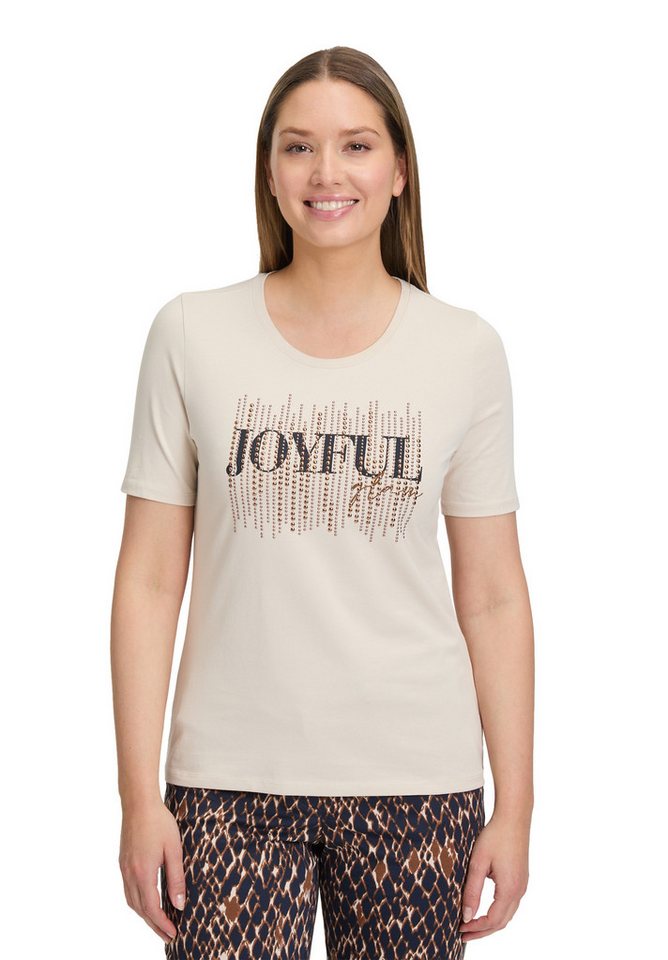 Betty Barclay Kurzarmshirt Betty Barclay Basic Shirt mit Placement (1-tlg) von Betty Barclay