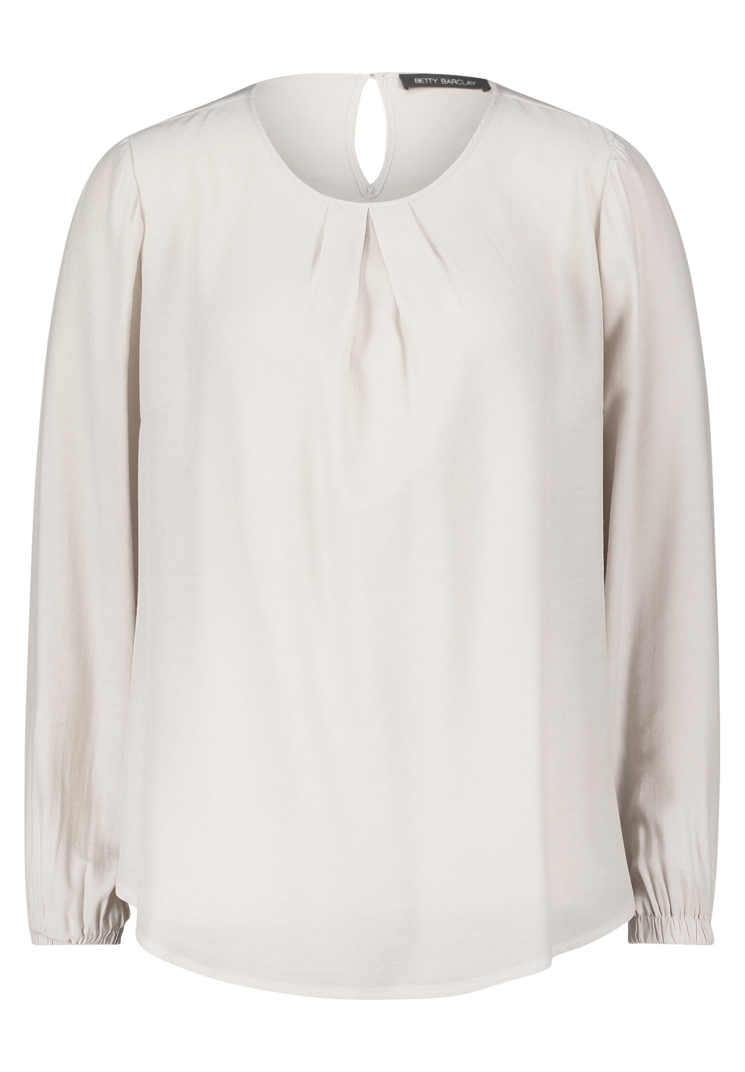 Betty Barclay - Langarm-Bluse grau beige - Gr. - 42 von Betty Barclay