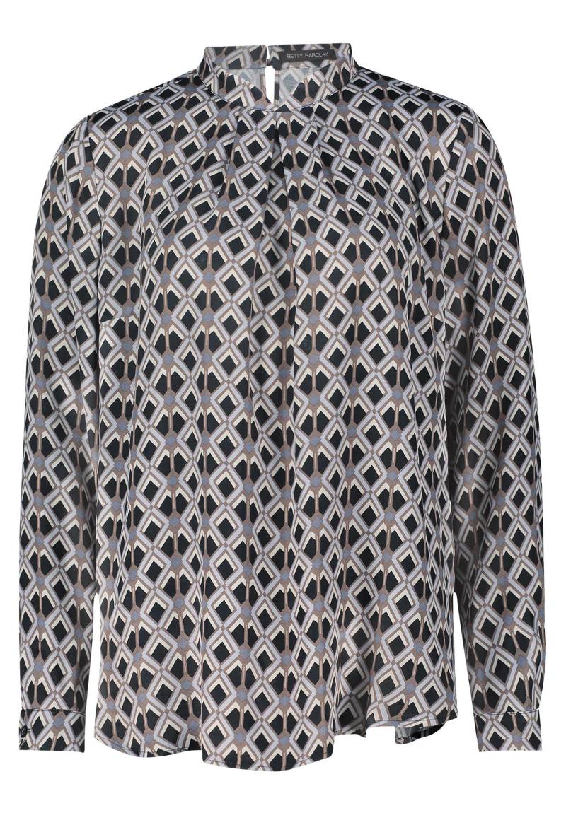 Betty Barclay - Langarm-Bluse schwarz/grau - Gr. - 40 von Betty Barclay