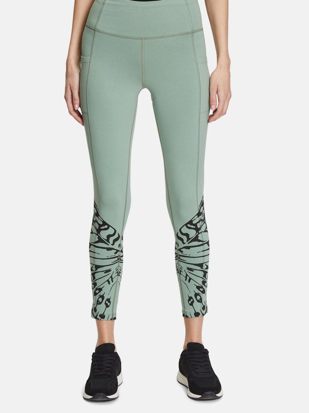 Betty Barclay Leggings Damen Baumwolle, grün von Betty Barclay