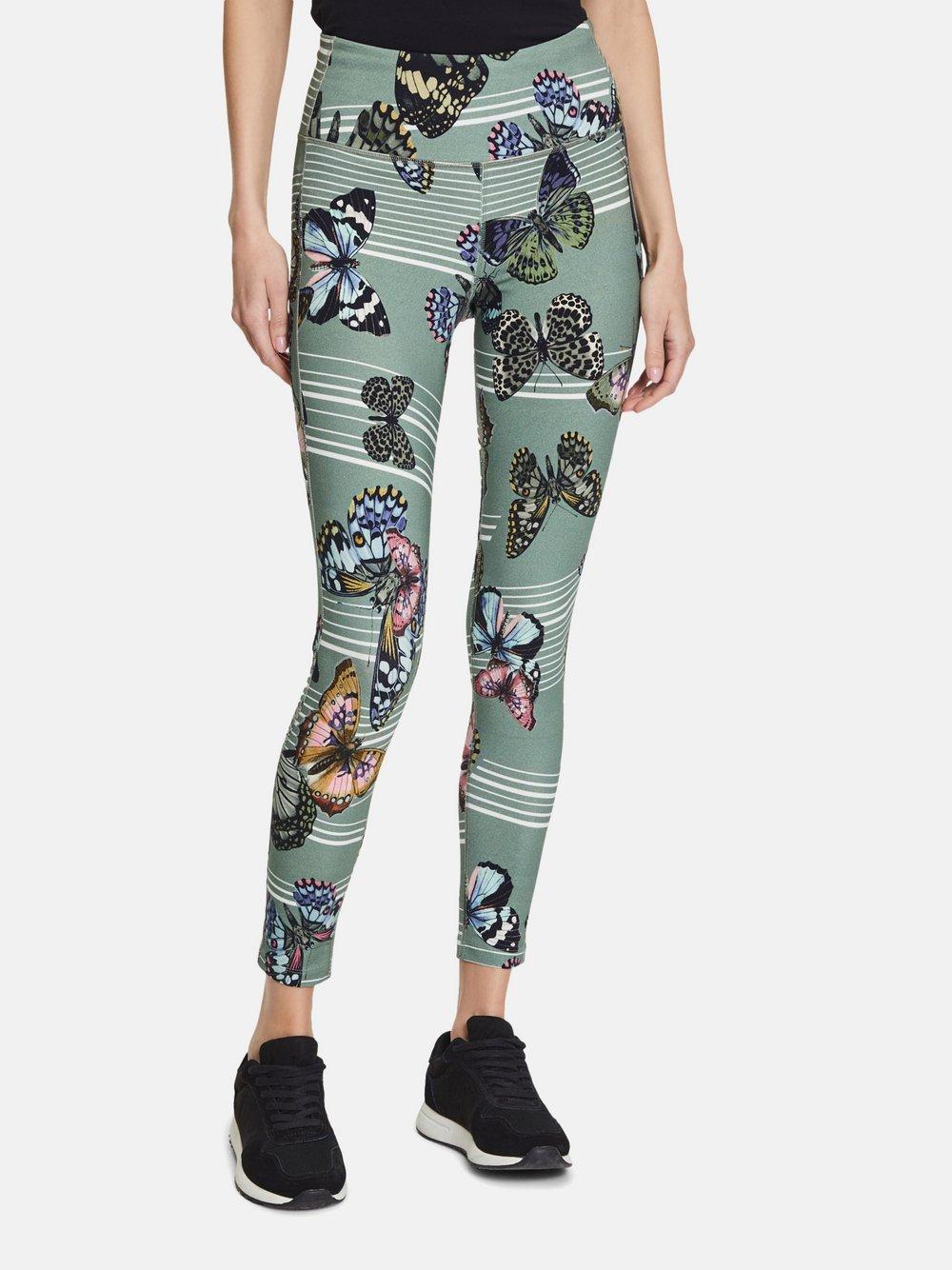 Betty Barclay Leggings Damen Baumwolle gemustert, mehrfarbig von Betty Barclay