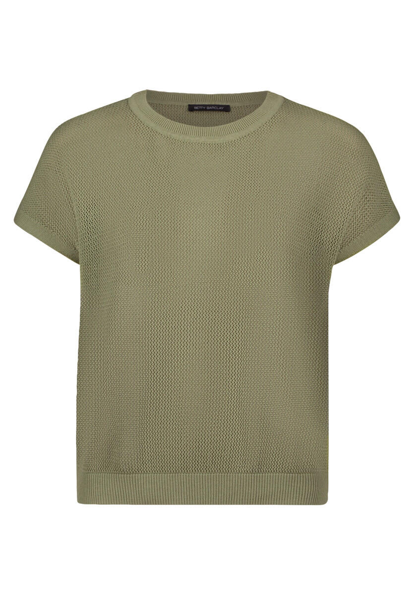 Betty Barclay - Lochstrick-Pullover grün - Gr. - 36 von Betty Barclay