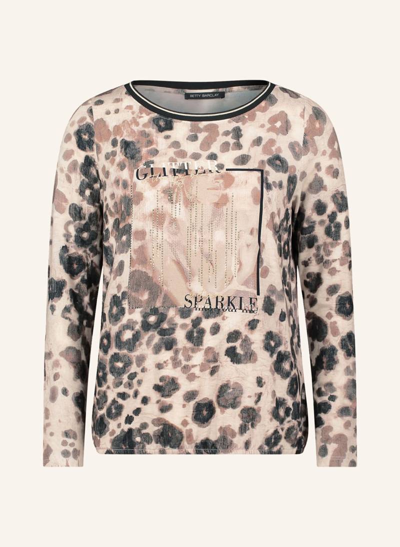 Betty Barclay Longsleeve Mit Schmucksteinen beige von Betty Barclay