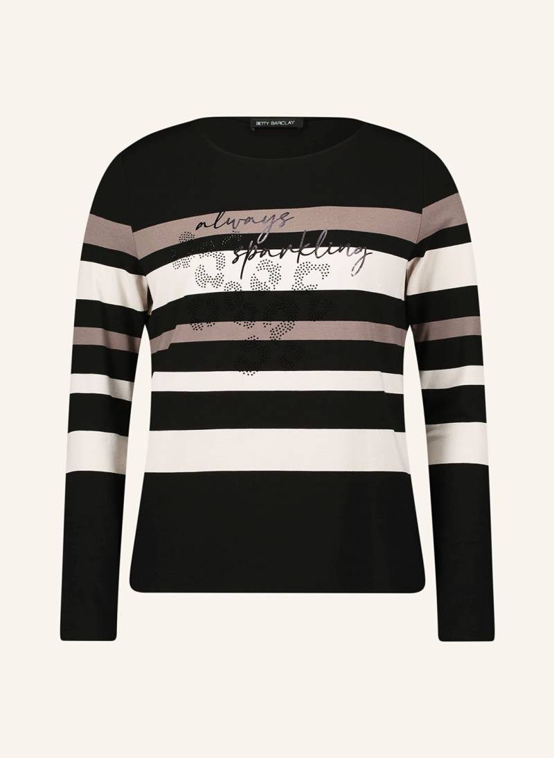 Betty Barclay Longsleeve Mit Schmucksteinen schwarz von Betty Barclay