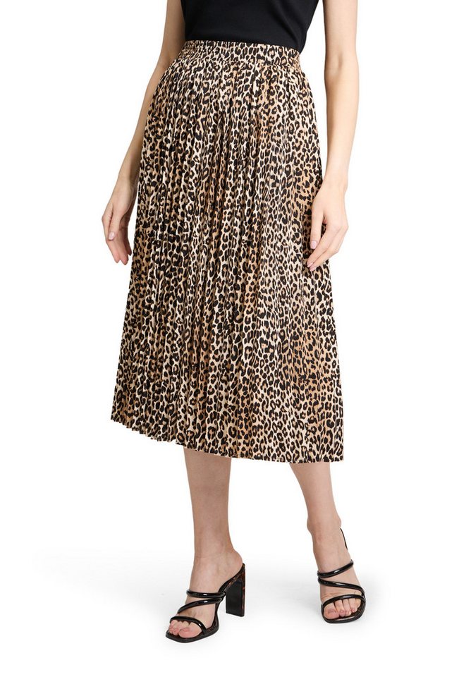 Betty Barclay Maxirock Damen Plisseerock mit Gummizug Falten von Betty Barclay