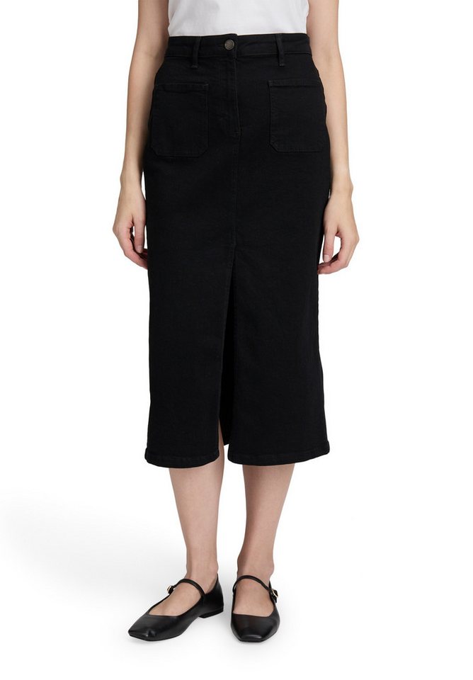 Betty Barclay Midirock Damen Jeansrock mit aufgesetzten Taschen von Betty Barclay