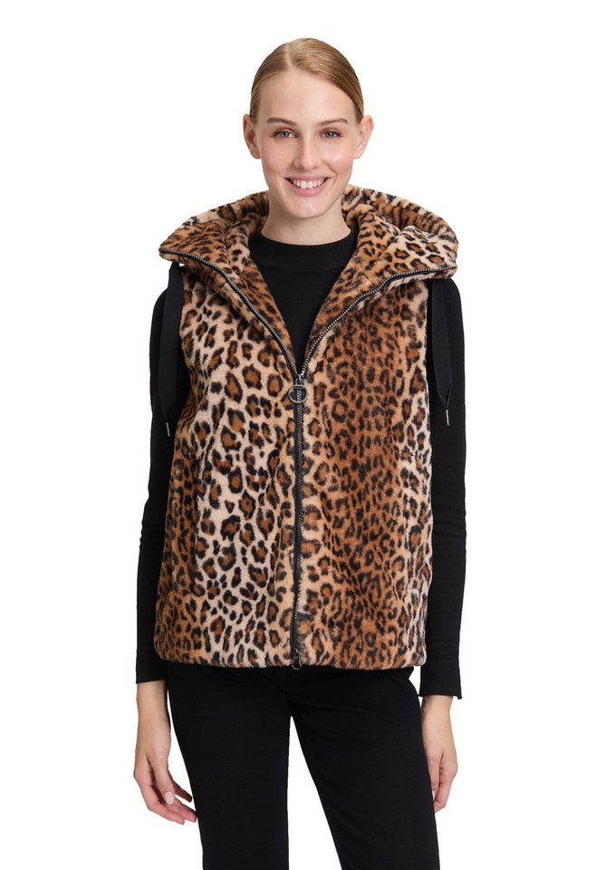 Betty Barclay Plüschweste Damen mit Kapuze von Betty Barclay