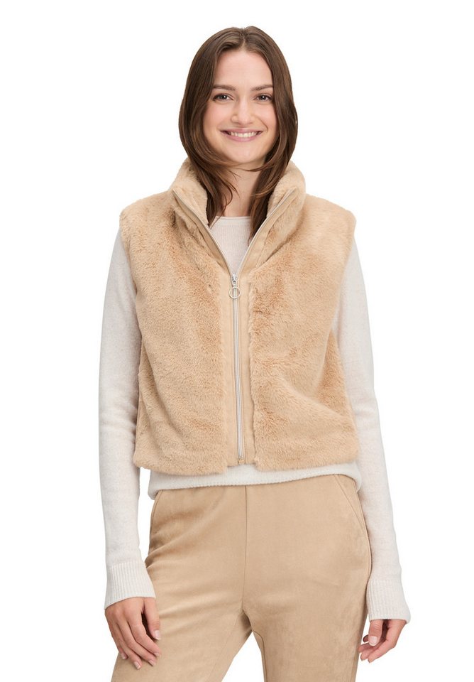 Betty Barclay Plüschweste Damen mit Reißverschluss von Betty Barclay