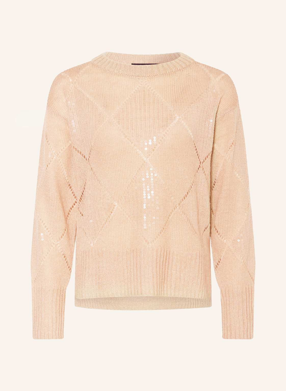 Betty Barclay Pullover Mit Pailletten beige von Betty Barclay